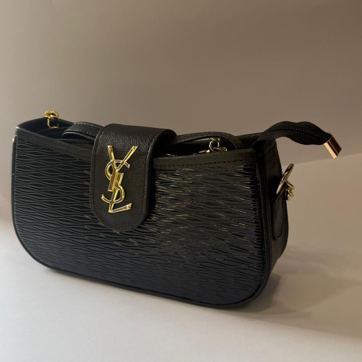 Black YSL Crossbody Bag