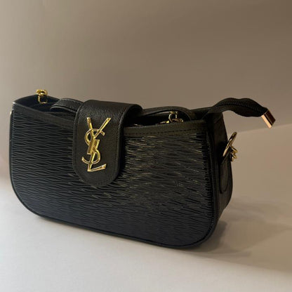 Black YSL Crossbody Bag