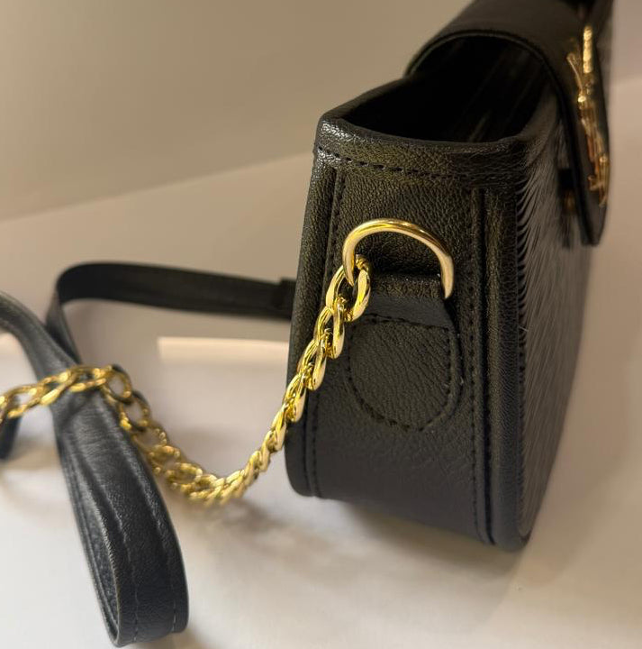 Black YSL Crossbody Bag