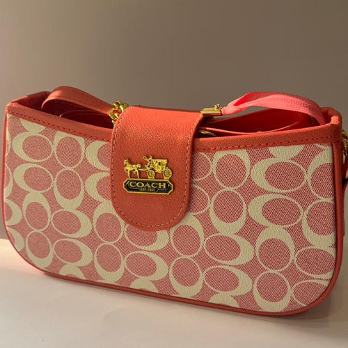 Pink Coach Crossbody Bag