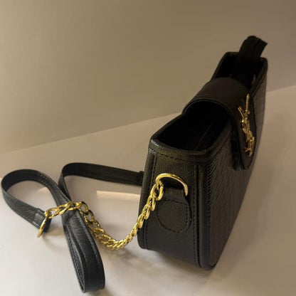 Black YSL Crossbody Bag