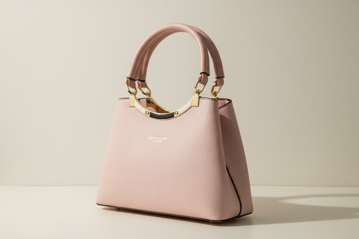 Blush Pink Handbag - Landscape