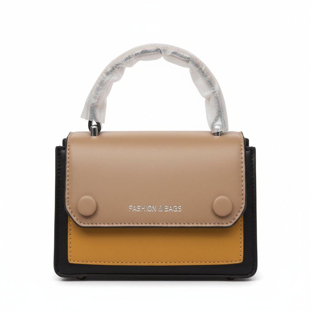 Tan and Mustard Handbag