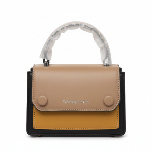 Tan and Mustard Handbag
