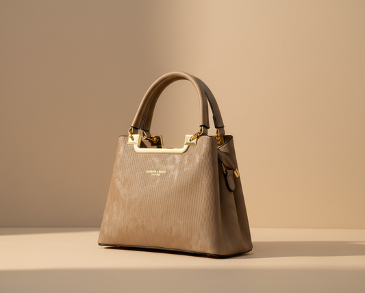 Taupe Handbag - Landscape